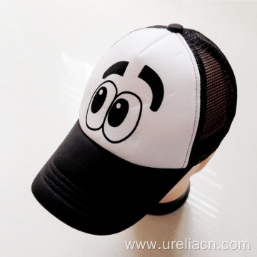 Snapback printing mesh cap